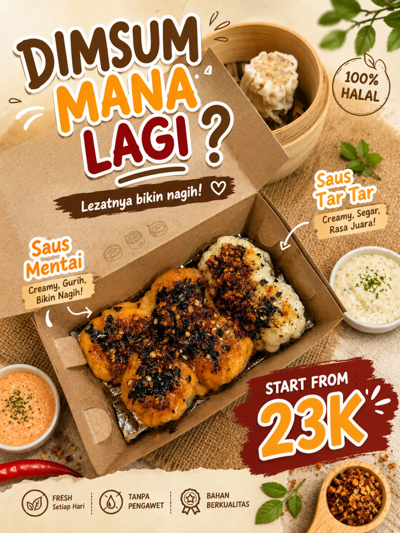 Dimsum Mentai  isi 6